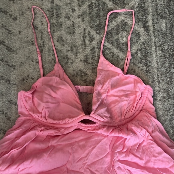light pink size small babydoll dress - Picture 2 of 6